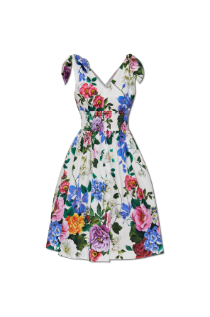 Dolce & Gabbana Dress with floral pattern | Women's Clothing